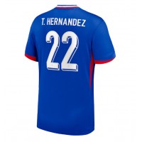 Frankrike Theo Hernandez #22 Fotballklær Hjemmedrakt EM 2024 Kortermet